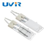 White Coated Twin Tube Infrared Heating Lamp 450W 115V 11x23mm