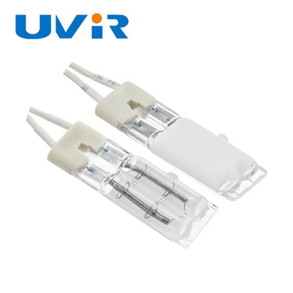 White Coated Twin Tube Infrared Heating Lamp 450W 115V 11x23mm