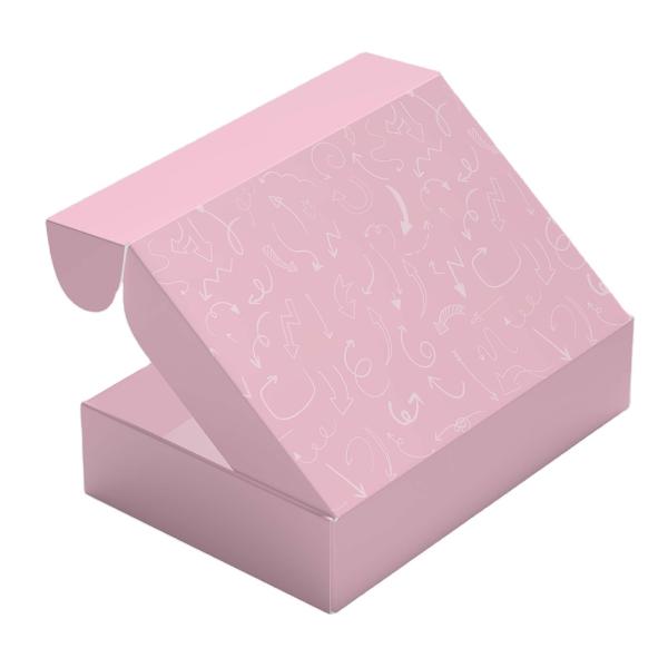 Специализированная одежда на розетке почтовый ящик бумажная коробка гофрированная упаковка розовые коробки для доставки