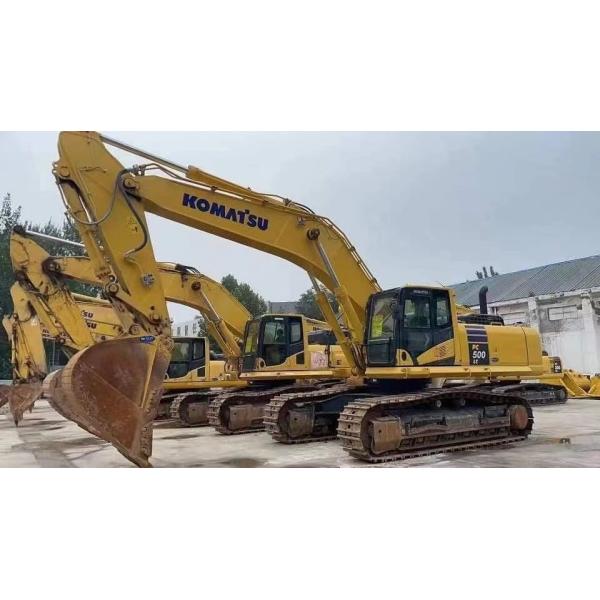 KOMATSU PC500-10 Crawler Used Excavator Digger With 4 Stroke Turbocharged Engine