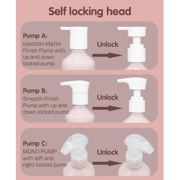 24-410 2cc / 2.8cc Lotion Pump With 150ml PET Daily Chemical Bottle