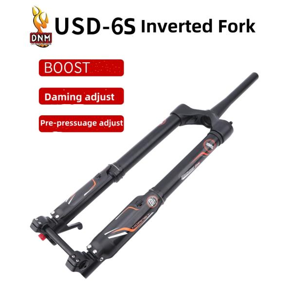 Dnm USD-6s Enduro Moutain Bike Inverted Air Suspension Fork Front Suspension Forks 160mm Travel