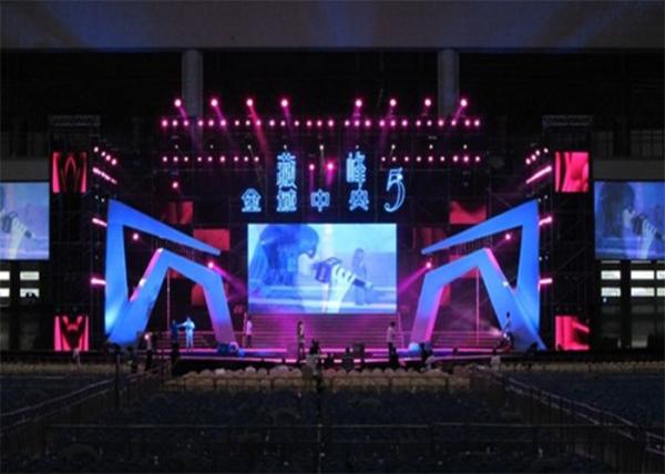 65536 Pixels/M2 Led Stage Curtain Screen , Large Sport Perimeter Led Display