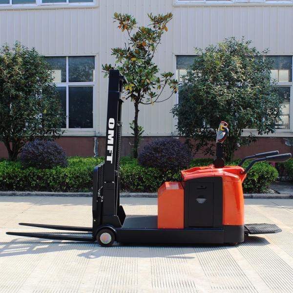1412mm Wheelbase 1.5 Ton Full Electric Counter-Balanced Pallet Stacker and Efficiency