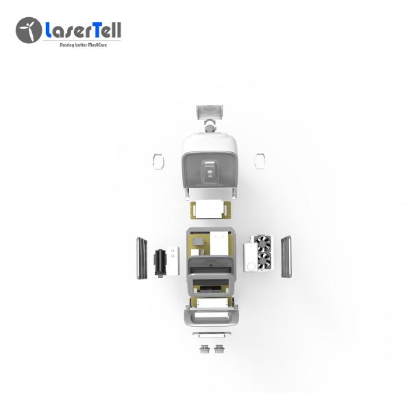 Вертикаль 2 в 1 машине лазера удаления татуировки НД Яг волос диода машины лазера ИПЛ