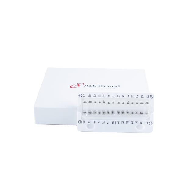 Dental Orthodontic Bracket MBT .018 0.022 Slot For Teeth 5-5 20pcs Per Set