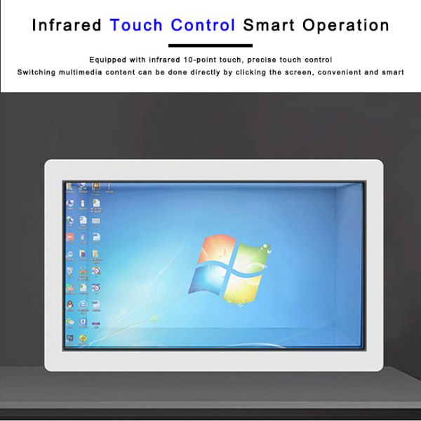 49 inch transparent screen flexible touchscreen transparent lcd monitor