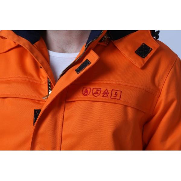 OEM Flame Retardant Workwear 350gsm Flame Proof Jacket