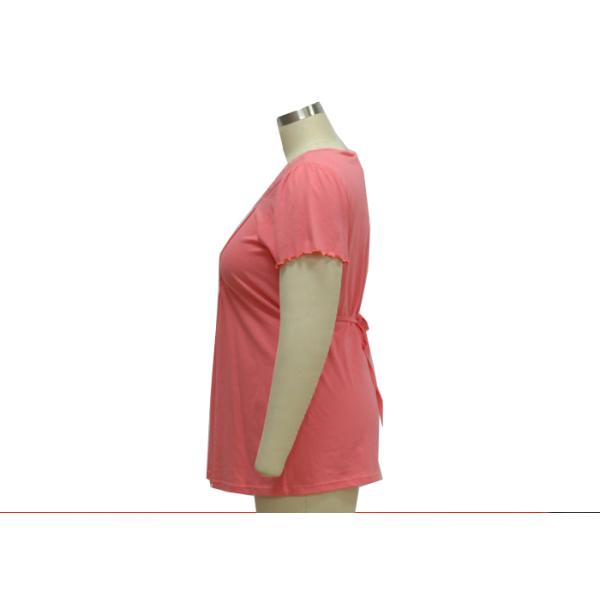 Cotton Jersey Maternity Short Sleeve Dress , Casual Night Out Outfits Summer