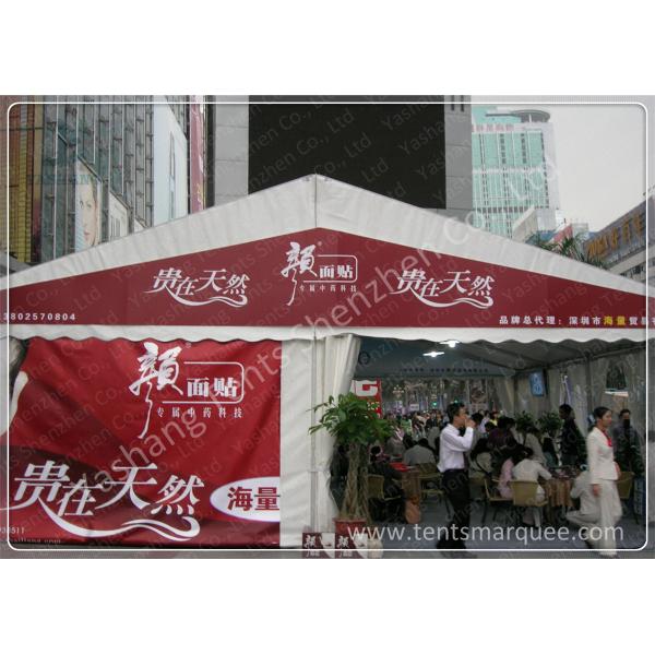 Outside Fabric Tent Structures 80KM / H Wind Load For Promotional Activities