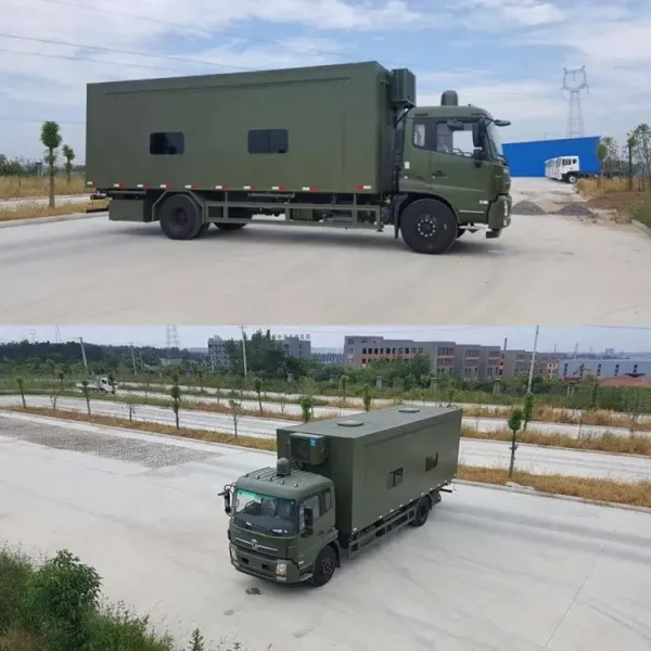 Customized Heavy Duty Outdoor Mobile Camping Shelter Truck Lodging Vehicle Domitory Logistics Emergency Support