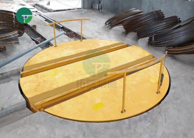 The most hot sale 10t motorized turntable electrical rail for energy industry