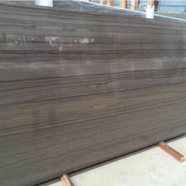 New style luxury wood grain Athen grey wood marble supplier
