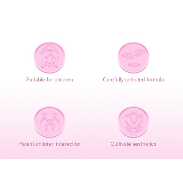 Everyday Play Recommended Kids Makeup Kit with Colorful Eyeshadow and Lipstick Included