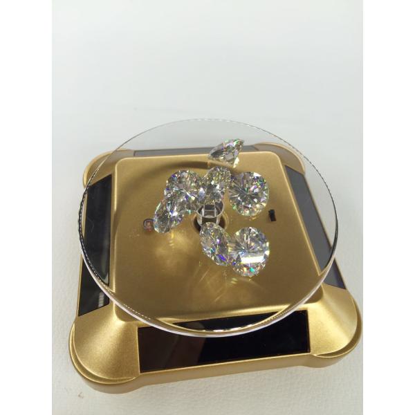 DEF Super White Diamond Moissanite 13mm Round Brilliant Diamond Cut 8.5ct VVS