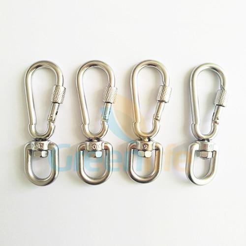 SS304 Swivel Carabiner Hook