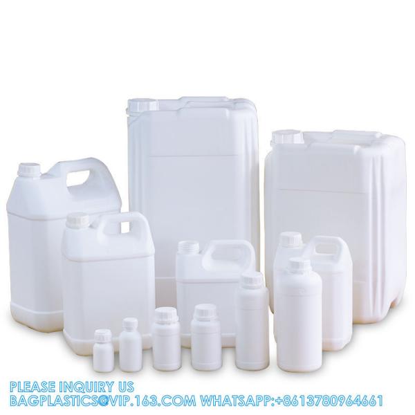 50ML-1000ML Thicken Plastic Fluorinated Bottles Chemical Organic Solvents Package Container