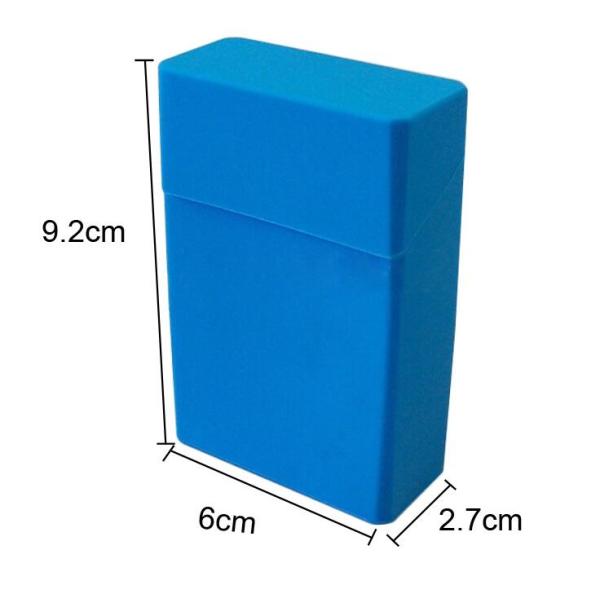 Gift Silicone Cigarette Case Tobacco Storage Box Silicone Blank Cigarette Pack Holders