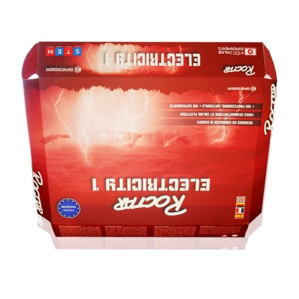 коробки отправителя 2mm лакируя покрашенные рифленые проложили коробки доставки