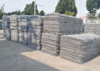 paniers résistants de Gabion de fer galvanisé à chaud de pierre remplis par 2x1x1m