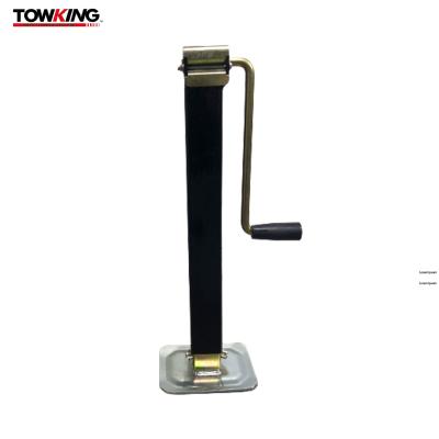 Steel Weld On Mounting 7k Drop Leg Jack With Square Footplate