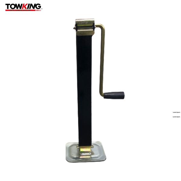5000 Lbs Side Wind Weld On Square Tube Drop Leg Trailer Jack 1712 Lift