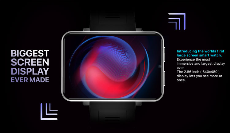DM100 Latest IP68 Waterproof 4G LTE Dual SIM Smart Watch WiFi Thermometer Compass Camera Mobile Phone Touch Screen for Android