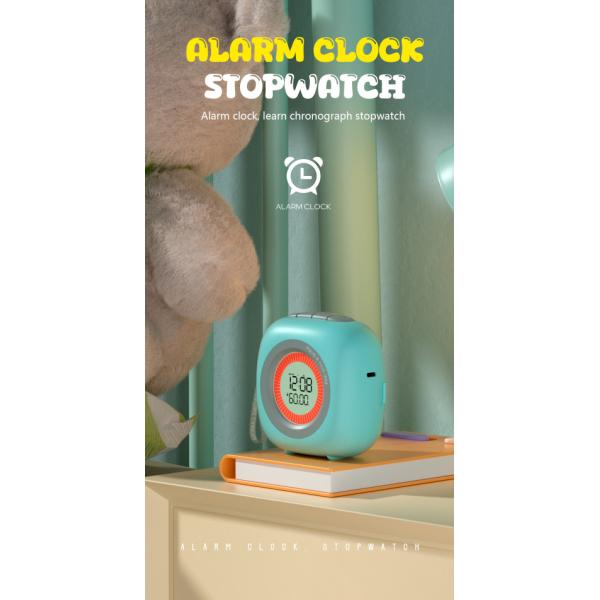 Bluetooth 5.1 Wireless Bluetooth Color Small Sticker Printer With Alarm Clock