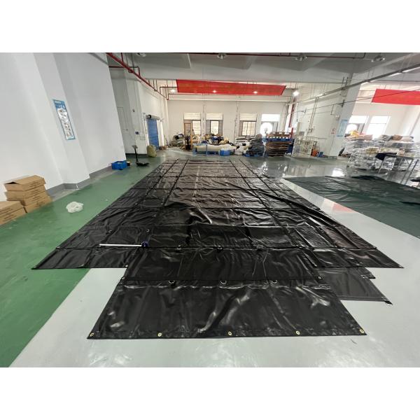 Waterproof Tear-Resistant 610gsm Heavy Duty PVC Truck Cover for Flatbed Cargo Protection