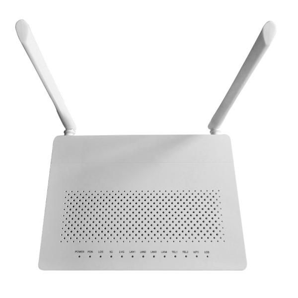 2 Ports 4GE 1200mps WIFI Router FTTH Gpon Optical Network Unit