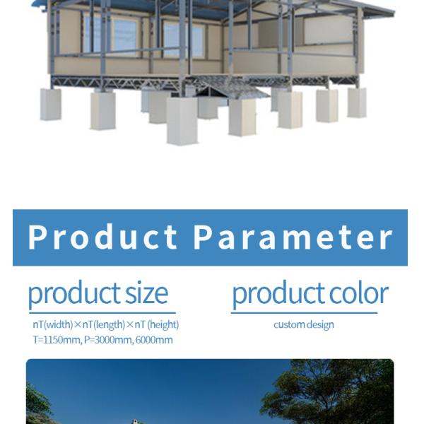 Contemporary Design Style Prefab Container Home Steel Construction for Sustainability