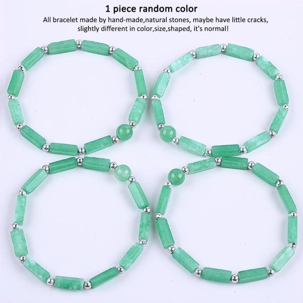 3мм/8мм/13мм прямоугольный бусы лечебный энергетический кристалл драгоценный камень браслет