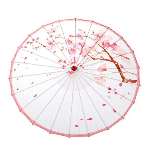 DIY White Oil Paper Umbrella Kids DIY Custom Painting With 12 Colors Watercolor Paint