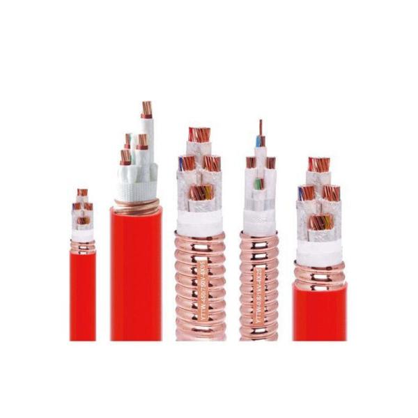 Fire Resistant Copper Mineral Insulated Power Cable LSZH Sheathed Multi Core electrical Cable