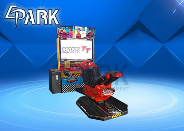 Single Player 42 Inch Screen Racing Game Machine Normal Seats Motor Arcade Game