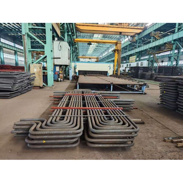 ASME Certified Industrial Power Plant Superheater Coils - High Temp Horizontal Type