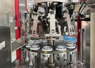 60pcs Min Fully Automatic Rotary Tube Filler And Sealer 0.55mpa