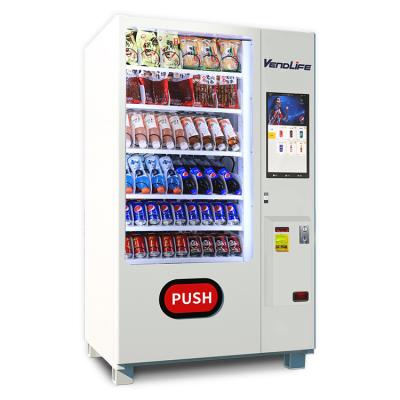 Capacidade 150Items multifuncional combinado do petisco e da máquina de venda automática da bebida
