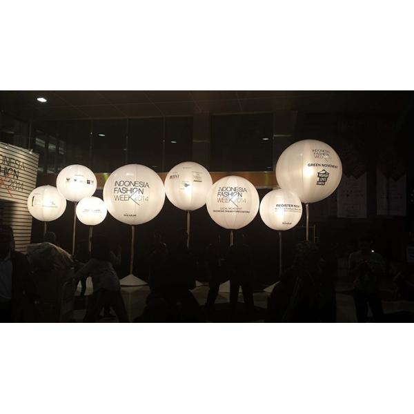 Dimmable Inflatable Moon Balloon Light 640W High Illumination Events Lighting