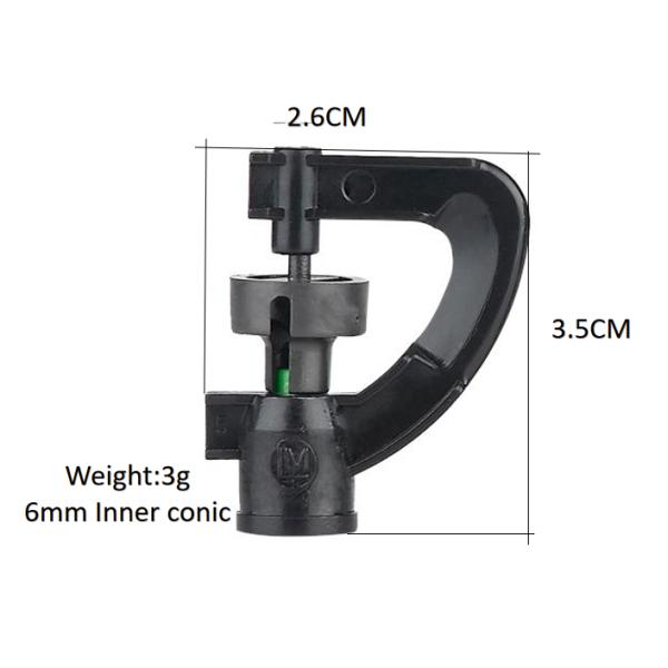 Precision G Type Rotation Agriculture Irrigation Micro Jet Sprinkler System for Crops