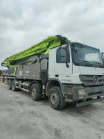 Altura de alimentação concreta usada do caminhão 1370mm da bomba do Benz 56m Zoomlion da segunda mão