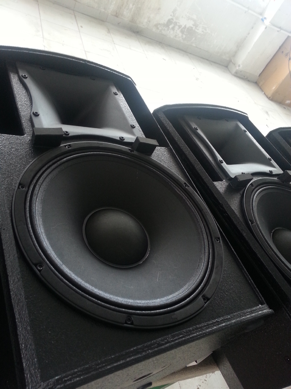 2 Way Passive Pa System Plywood Sound Speaker Radio Broadcast Equipment