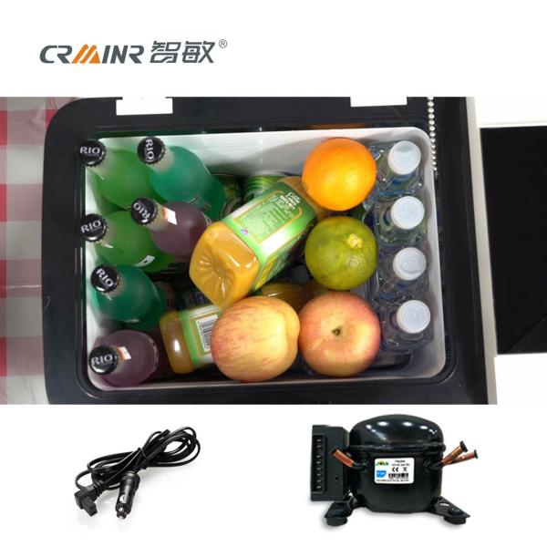 Digital Thermostat Car Mini Cooler Fridge , 12 Volt Refrigerator Freezer