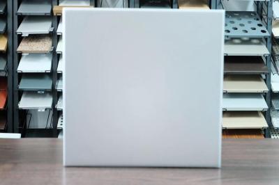 White Aluminium ACP Cladding Sheet For Wall Decoration