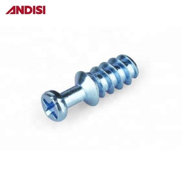 Zinc Alloy 20mm Thread Cam Lock Mini Fix Shelf Support Holder for Furniture Connector