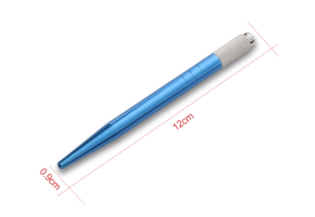 ручка татуировки Microblading алюминиевого сплава алюминиевого сплава 12 g /pc одиночная бортовая