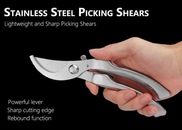 Elbow Shape Bypass Pruning Shear Pruner With Precision Blade For Gardening Trimming Plant Tree Flower