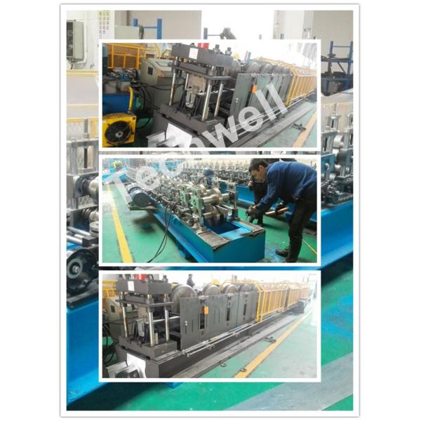 0-15m/Min formant la machine de formage à froid de la Manche de chapeau de vitesse pour le GI de matière première, acier au carbone