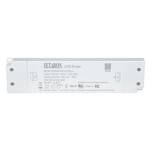 2000mA Constant Voltage Led Driver 12VDC 48W Slim LED Power Supply