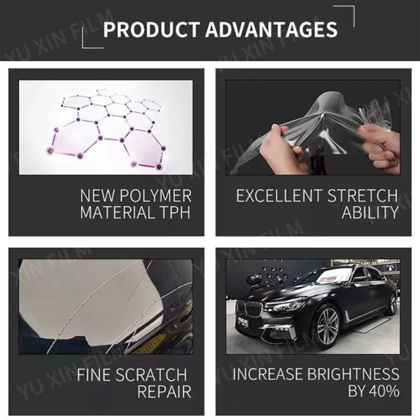 Lubrizol Material TPH PPF Film Roll Matte Surface Protective Paint Film Anti Scratch